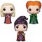 Funko POP! Disney Hocus Pocus Collectors Set - Sarah Sanderson w/ Spider, Winifred Sanderson w/ Magic, Mary Sanderson w/ Cheese Puffs